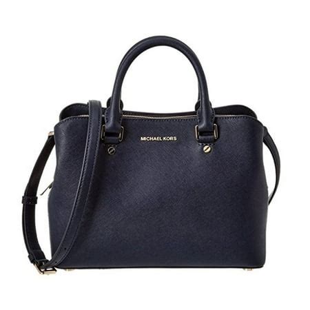 michael kors savannah medium electric blue satchel handbag|MICHAEL Michael Kors Leather Savannah Medium Satchel Bag.